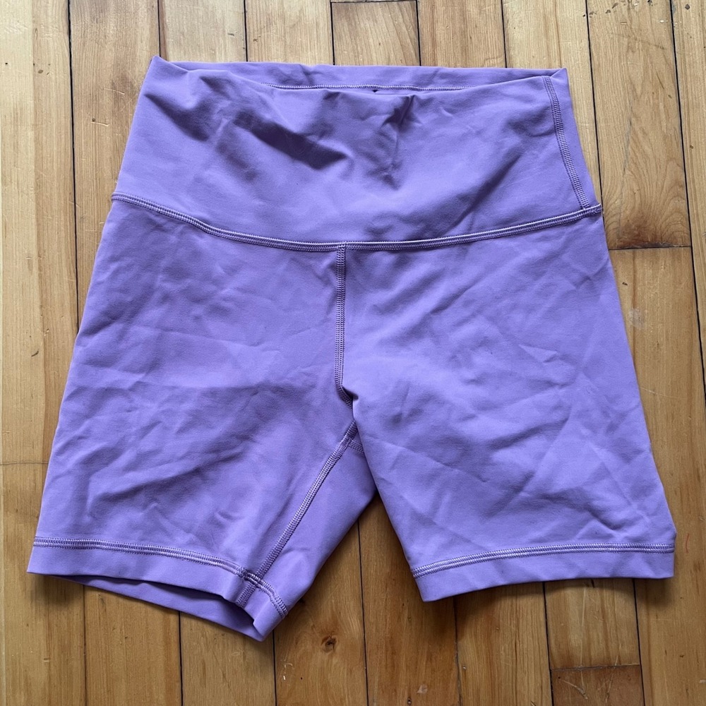 lululemon athletica Lavender Bike Shorts